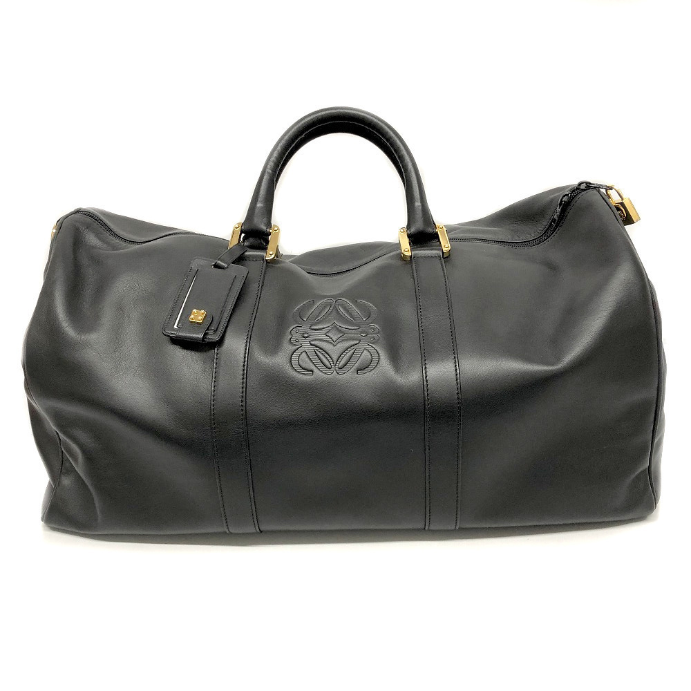 LOEWE Boston Bag Black Business Travel